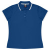 Northbridge Womens Polos Royal White